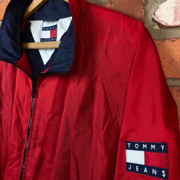 Vintage TOMMY HILFIGER full zip windbreaker jacket - Picture 2 of 4